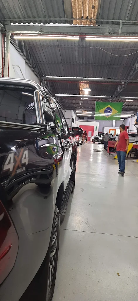 Pátio interno amplo da oficina G2